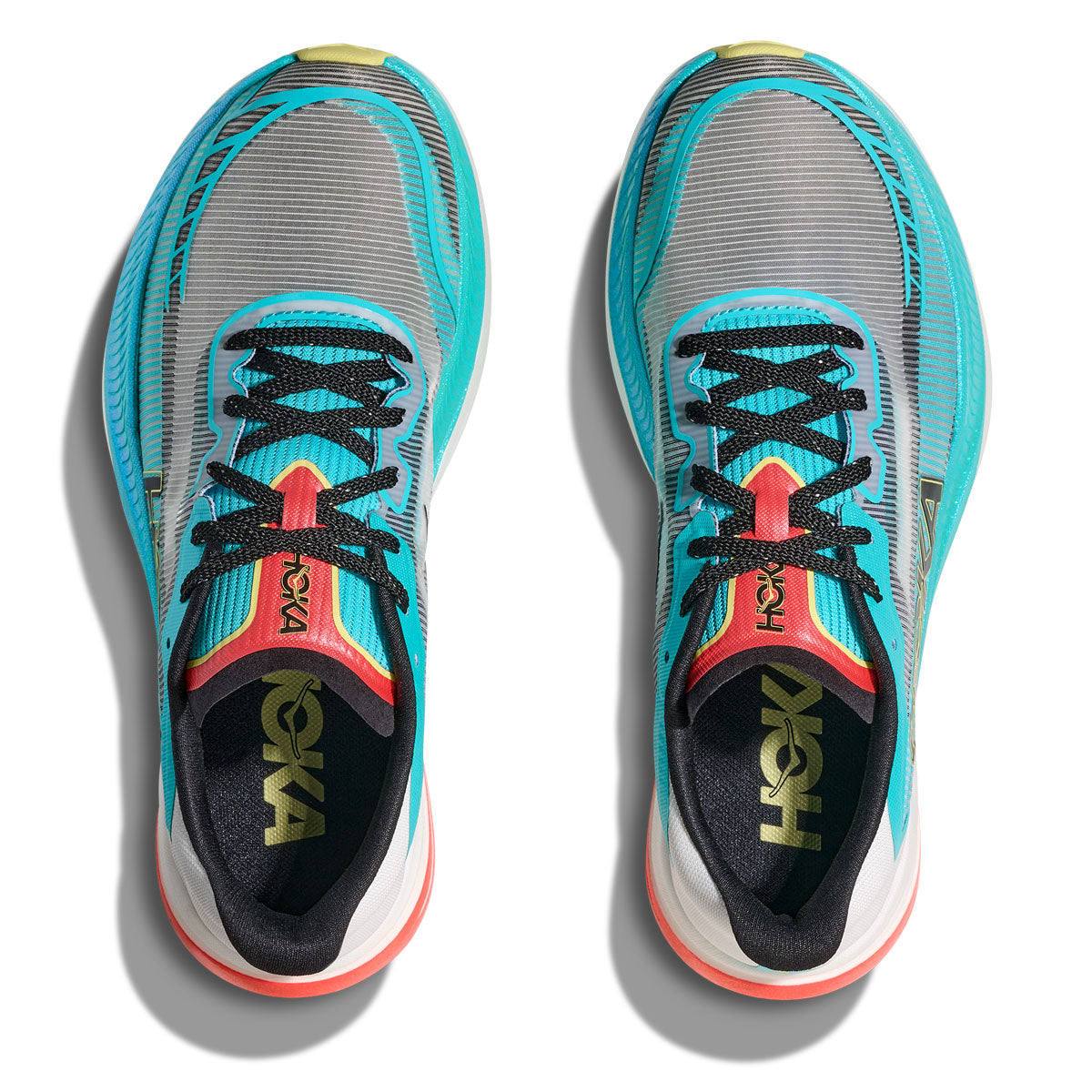Hoka U Cielo X1 2.0 Scarpe da corsa - da uomo - Ghiaccio/Nero