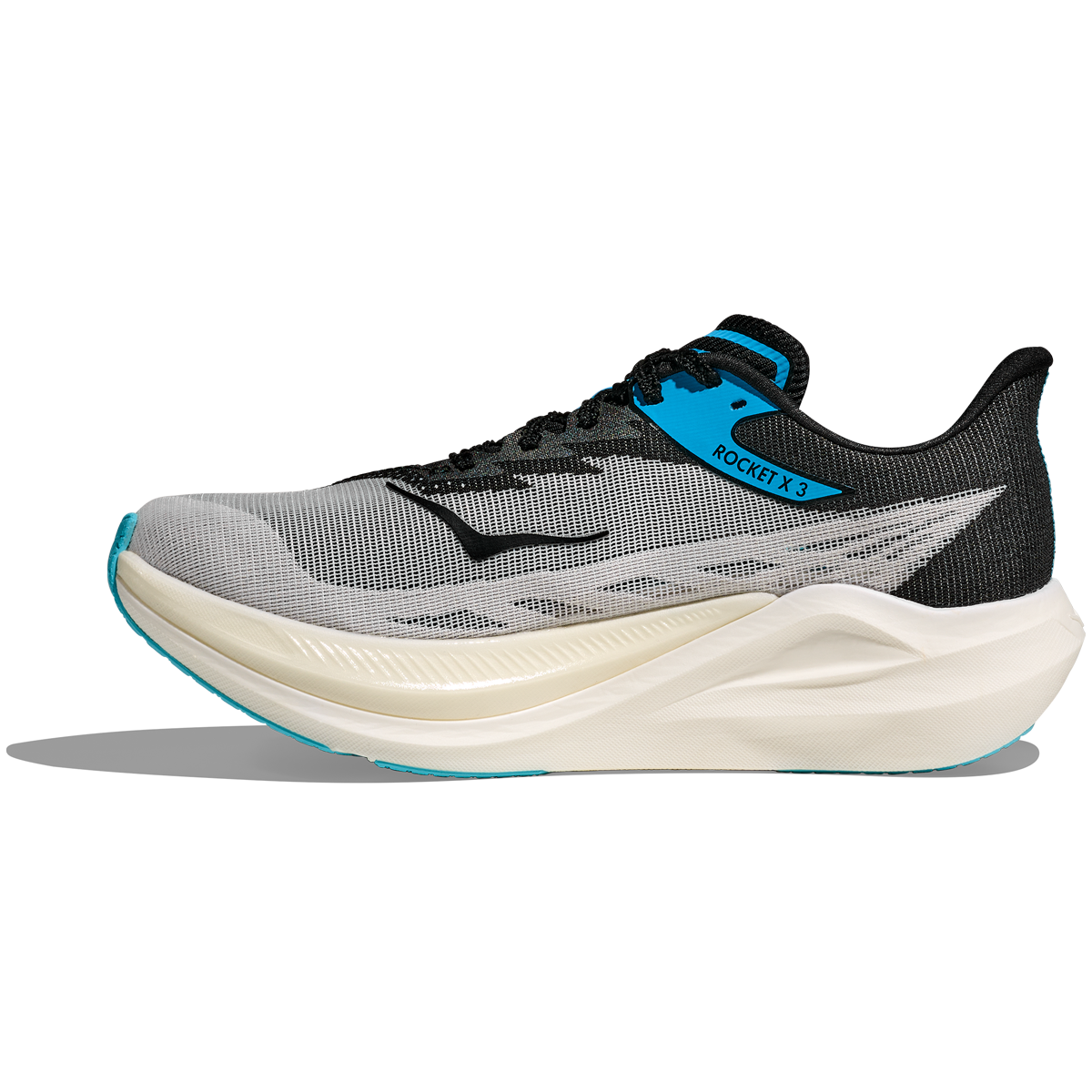 Scarpe da corsa Hoka U Rocket X3 - Uomo - Bianco/Nero