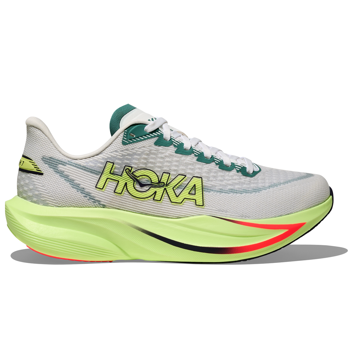 Hoka Mach 7 Scarpe da corsa - Uomo - Frost/Neon Yuzu