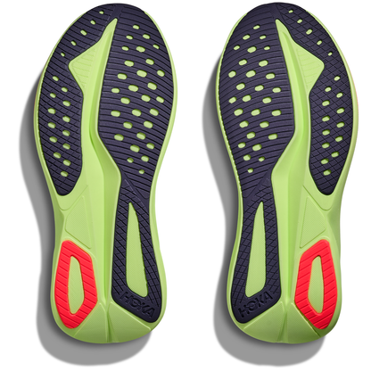Hoka Mach 7 Scarpe da corsa - Uomo - Frost/Neon Yuzu